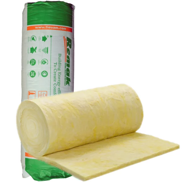 Bông thủy tinh Glass wool dạng cuộn- cách nhiệt, tiêu âm, chống cháy